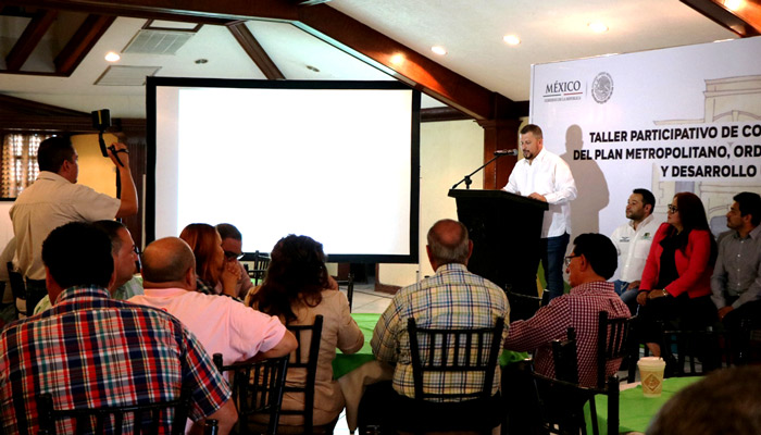 Llevan a cabo Taller Participativo del Plan de Ordenamiento Territorial y Desarrollo Urbano
