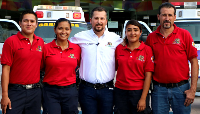 Protección Civil y Bomberos brindan seguridad durante periodo vacacional