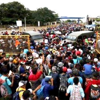 Caravana de migrantes a México, señal de una catástrofe en Centroamérica