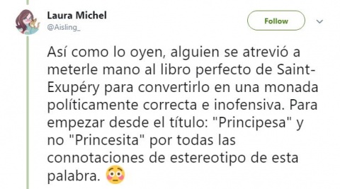 “El Principito“ versión feminista