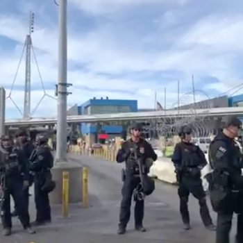 Migrantes finalmente se enfrentarán a los soldados de Estados Unidos