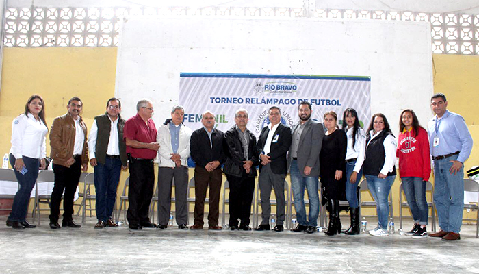 Realiza Río Bravo torneo “Unidos Contra la Violencia Escolar”