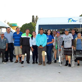 DIF Tamaulipas entrega prótesis a ciudadanos de Río Bravo