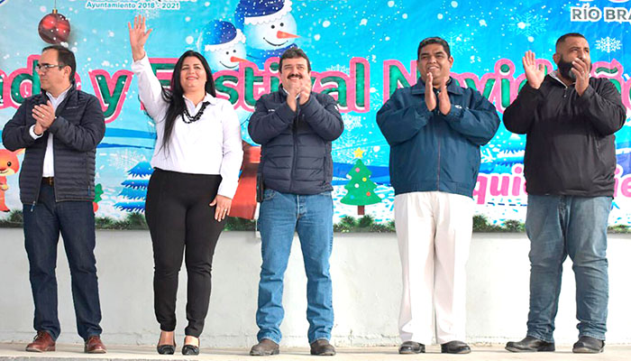 Celebran Festival Navideño más de 700 niños del CAIC
