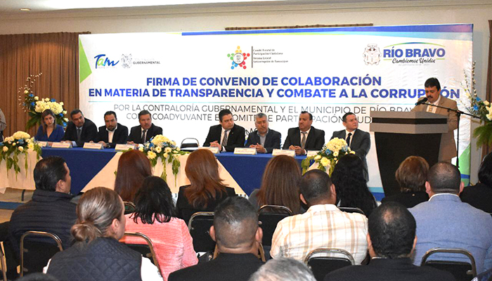 Gobierno de Río Bravo comprometido en el combate a la corrupción