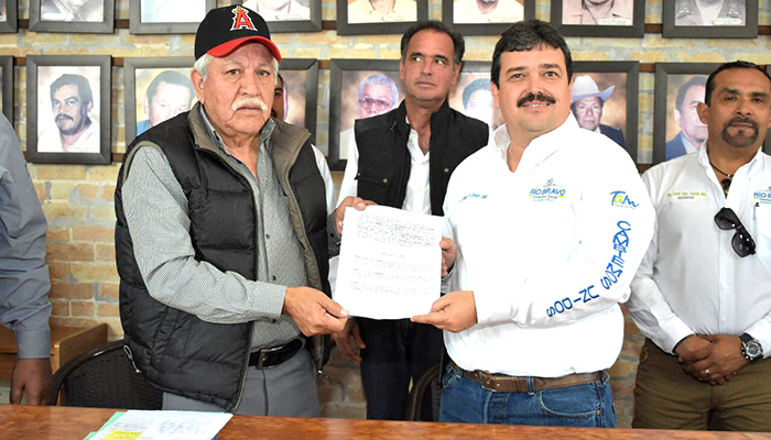 Trabajan de la mano Ejido Río Bravo y Gobierno Municipal