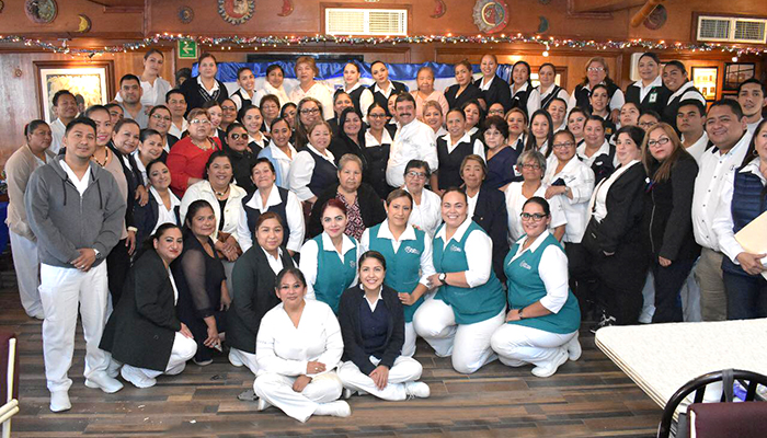 Festeja Presidente Municipal a enfermeras de Río Bravo