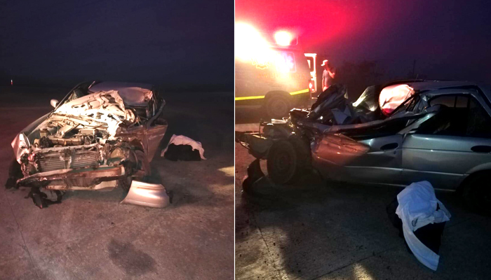 Tráiler chocó contra un Tsuru y se dio a la fuga en carretera Río Bravo