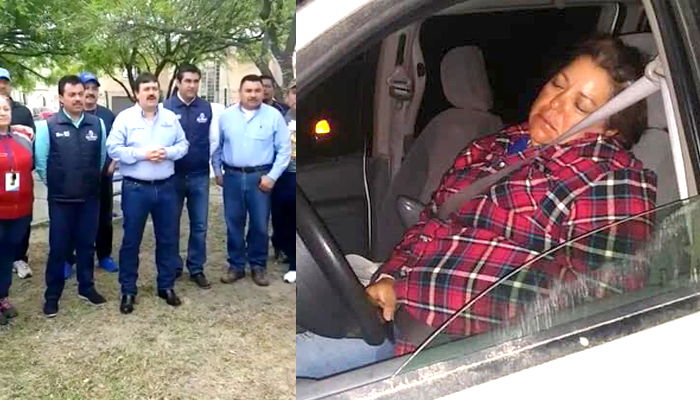 Despiden a “Lady Presidencia” por chocar y quedarse dormida estando ebria