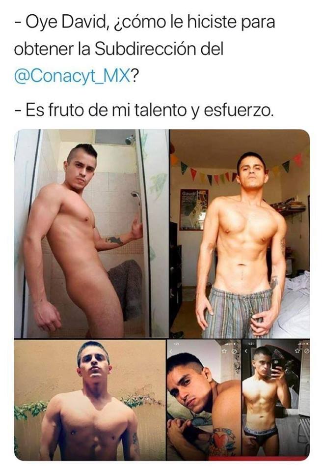 Tras filtración de fotos, subdirector de Conacyt renuncia el puesto