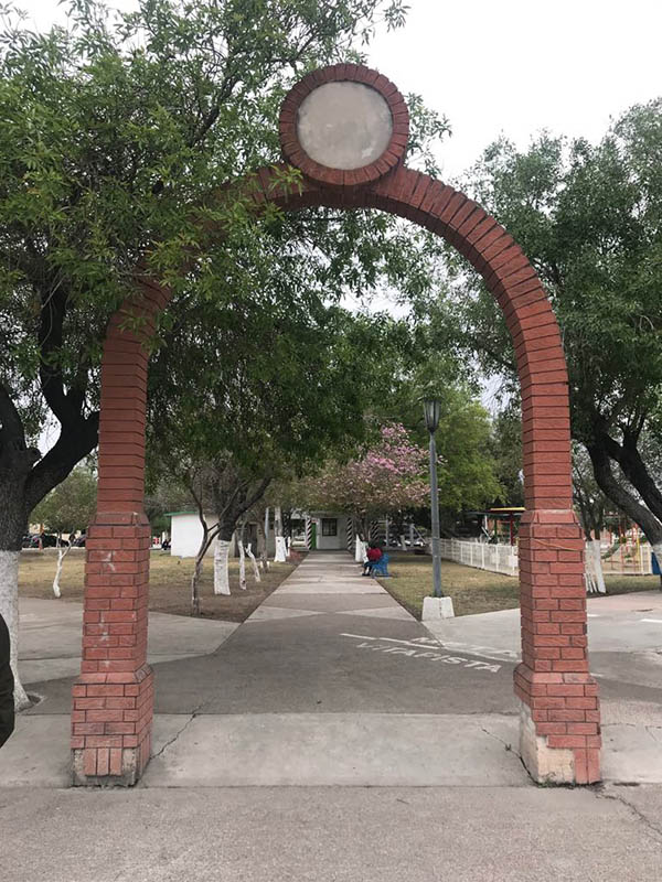 Plaza “Los Enamorados” de Río Bravo, necesita rehabilitación urgente