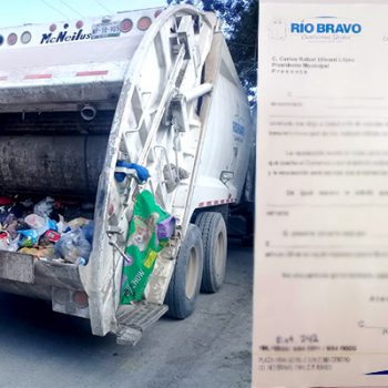 Cobrarán a comerciantes la recolección de basura en Río Bravo