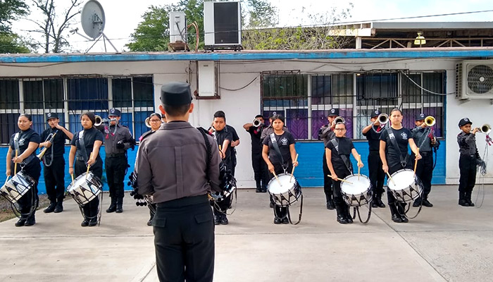 Banda de Guerra ‘Cuervos’ irán a Monterrey a participar en concurso de Bandas