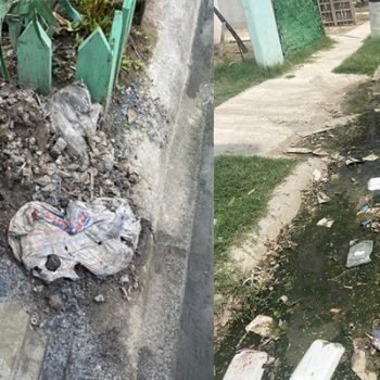Vecino encharca colonia con aguas negras, al tapar registro con escombro