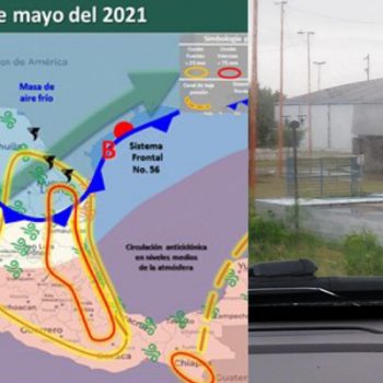 Tormenta causa estragos en sectores de Río Bravo