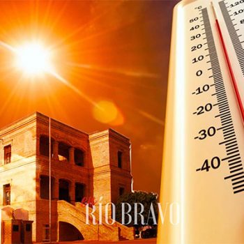 Ola de calor llega a Río Bravo, con una sensación de 40 grados