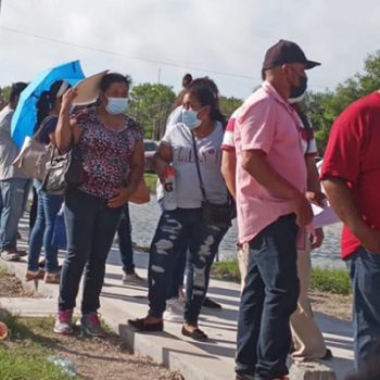 Último día de vacunación a población de 40 a 49 años en Río Bravo