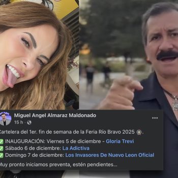 Oficial: Gloria Trevi cantará en la Feria de Río Bravo