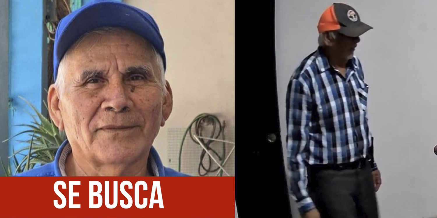 Busca a abuelito desaparecido en colonia de Río Bravo