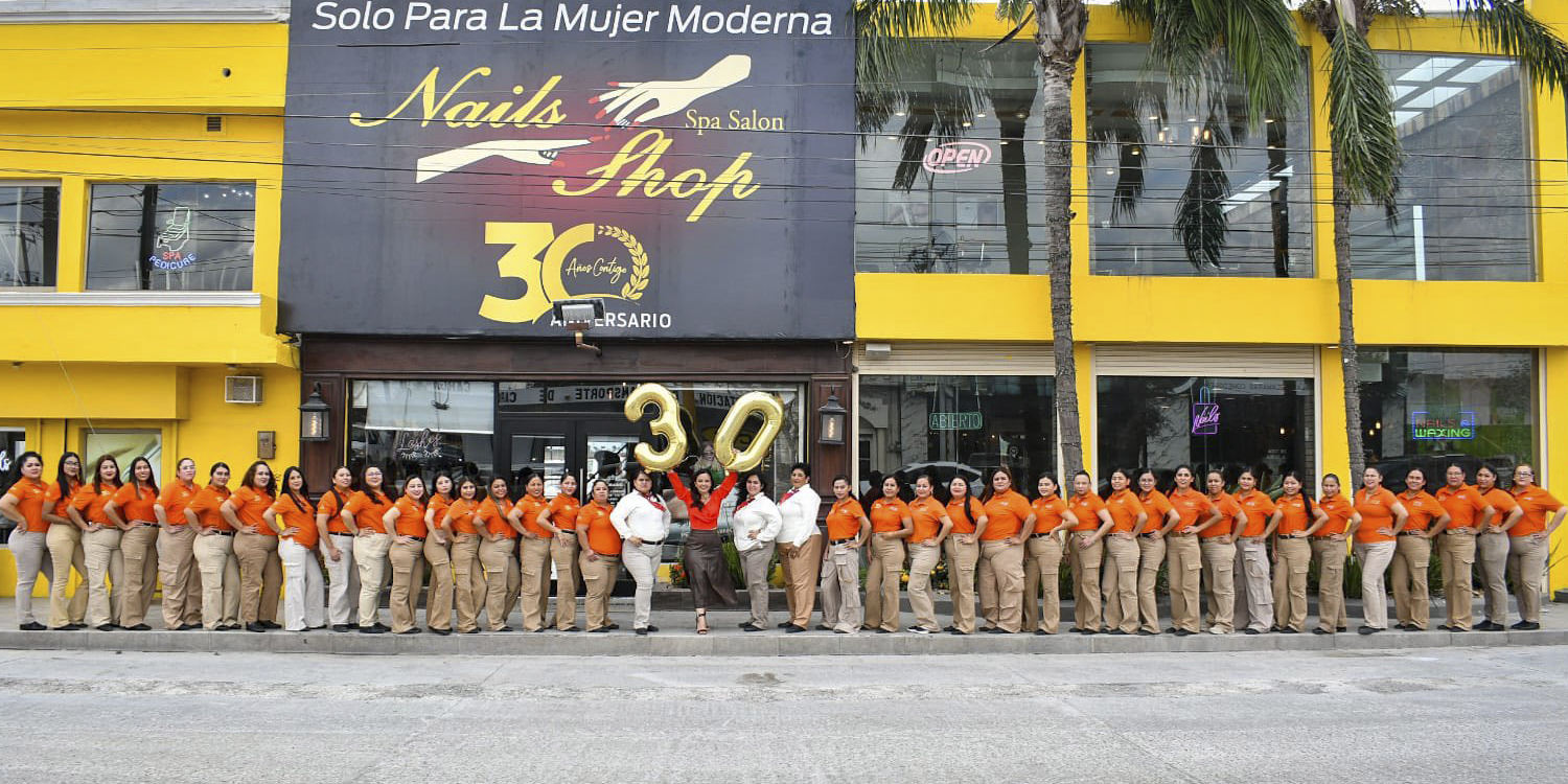 Celebran el 30 aniversario de Nails Shop Salon en Río Bravo