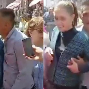 Claudia Sheinbaum es acosada sexualmente frente a Palacio Nacional