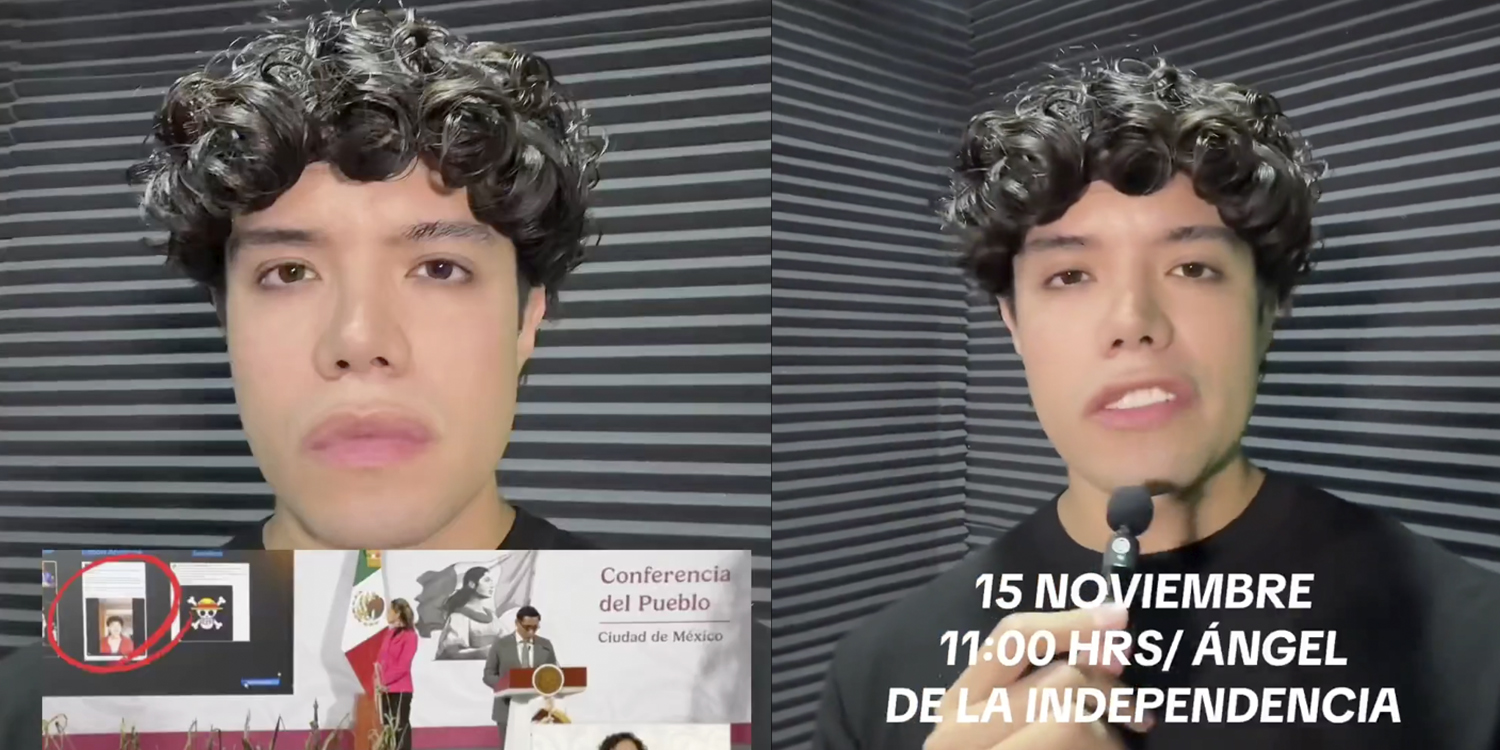 Joven de la Generación Z señala a Sheinbaum por exhibirlo en la mañanera