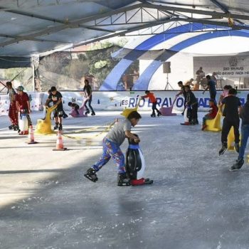 Pista de hielo de la Feria Río Bravo sería la más grande hasta ahora