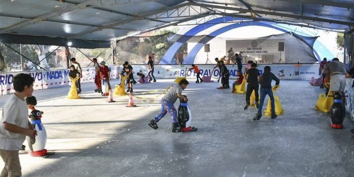 Pista de hielo de la Feria Río Bravo sería la más grande hasta ahora