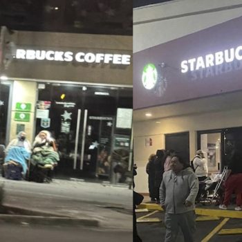 Acampan fuera de Starbucks México para conseguir vaso de oso