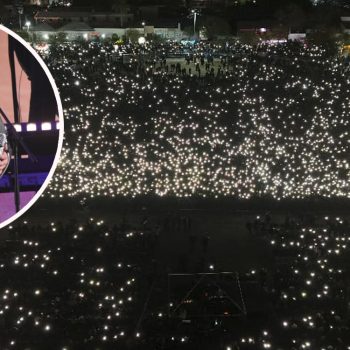 Alfredo Olivas reúne a miles en la Feria de Río Bravo