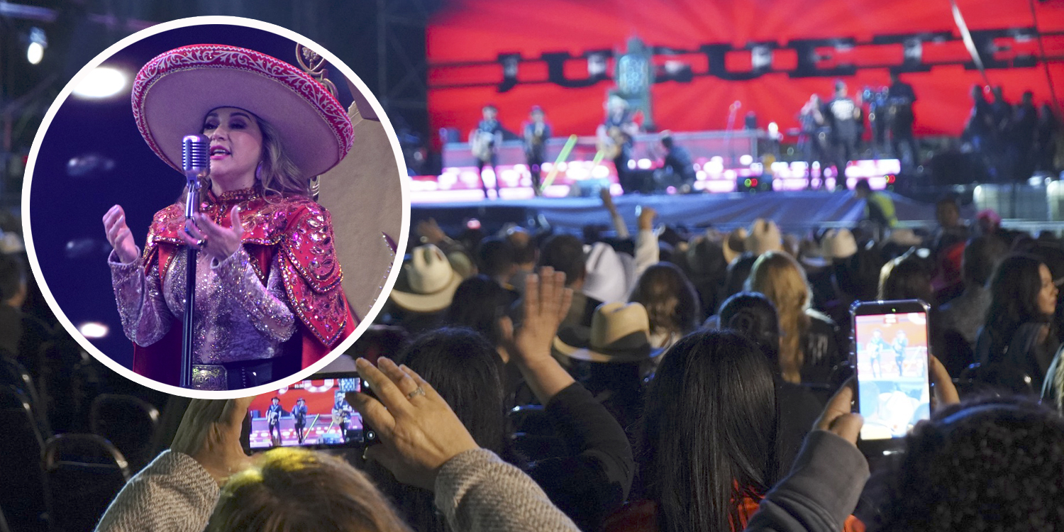 Alicia Villarreal enamoró a la Feria de Río Bravo