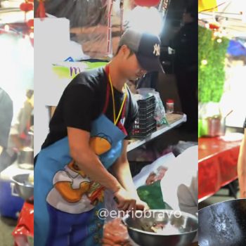 Cocinero chino causa sensación en la Feria de Río Bravo 2025