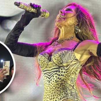 Gloria Trevi enciende la Feria de Río Bravo pese a la lluvia