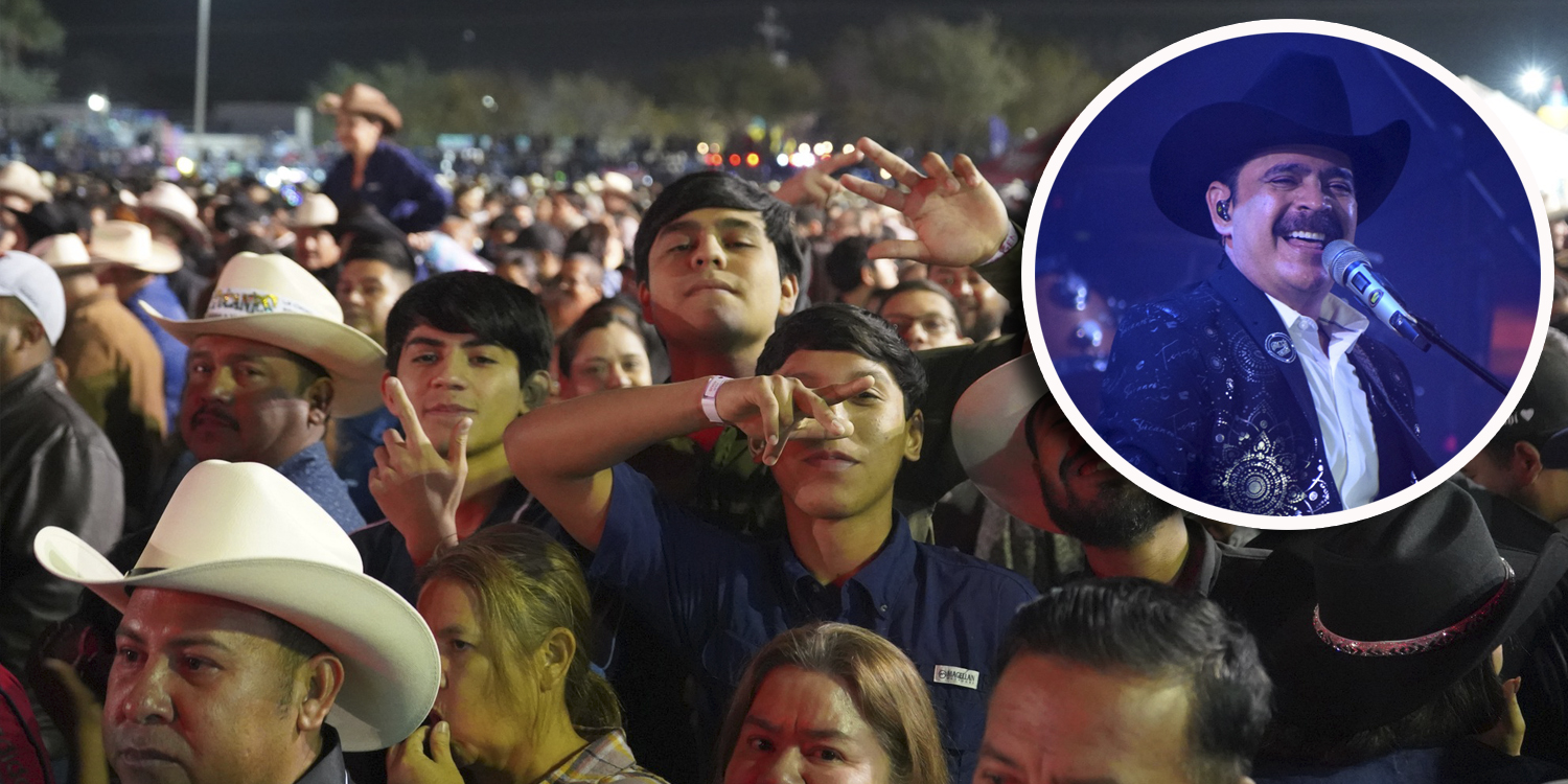 Más de 22 mil personas bailaron al ritmo de “La Chona” en la Feria de Río Bravo