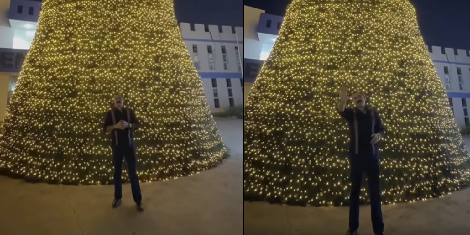 Miguel Angel Almaraz, desea feliz Navidad a los riobravenses