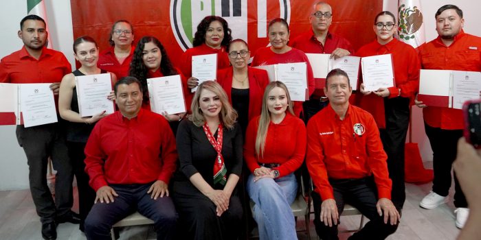 PRI entrega nombramientos y presenta primer informe en Río Bravo