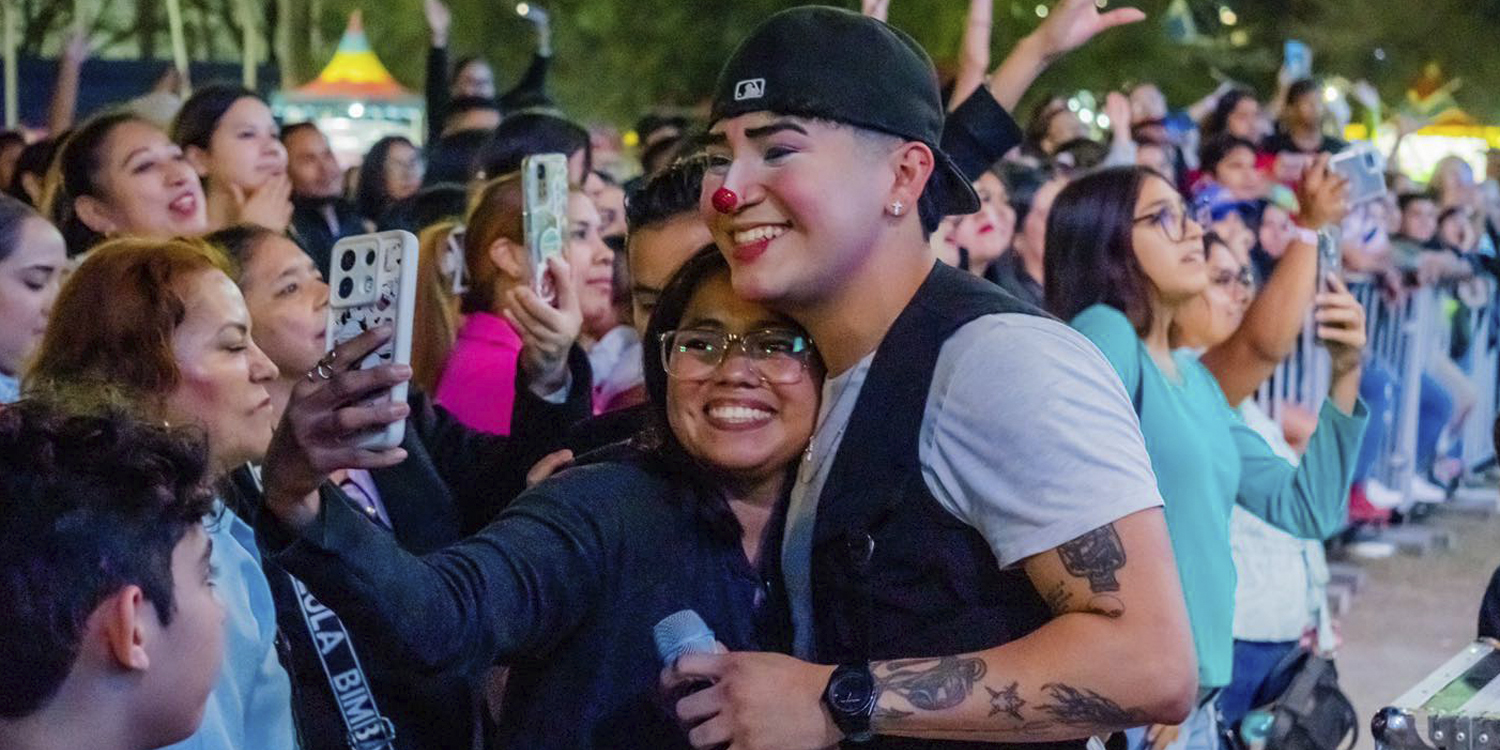 Payasónicos llenan de alegría la Feria Río Bravo 2025