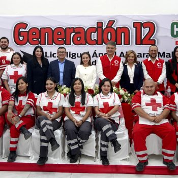 Cruz Roja de Río Bravo, gradúa a nuevos paramédicos