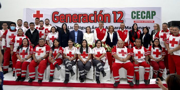 Cruz Roja de Río Bravo, gradúa a nuevos paramédicos