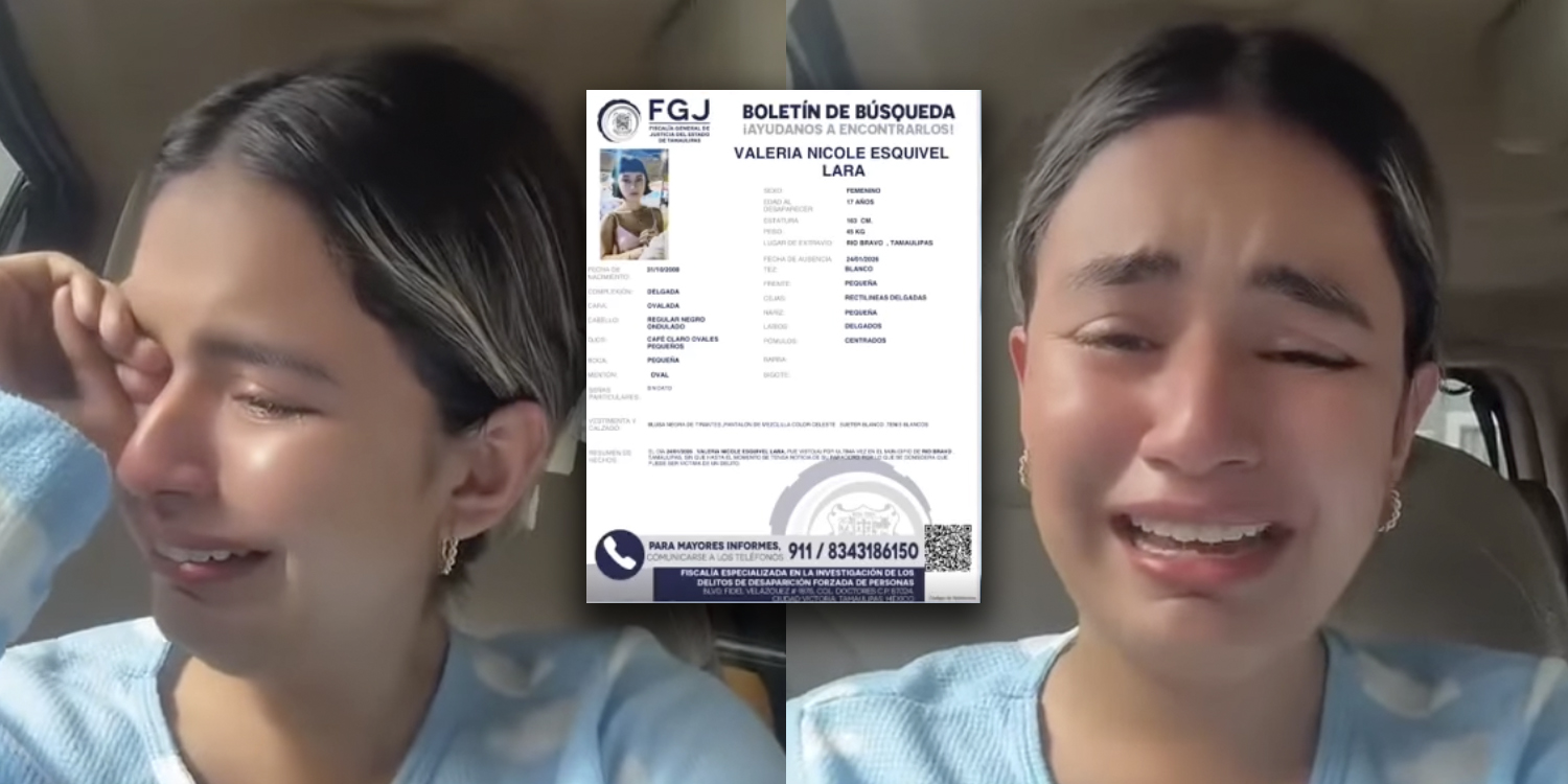Familiares de Valeria Nicole de 17 años, hacen llamado en redes sociales