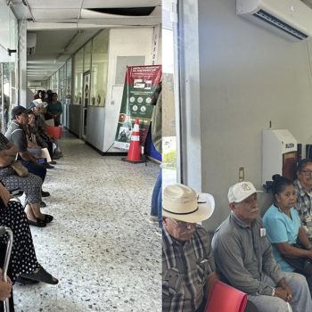 Largas filas para el pago de predial en presidencia municipal