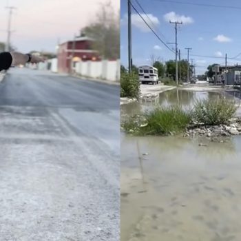 Pavimentan calle de la Conquistadores