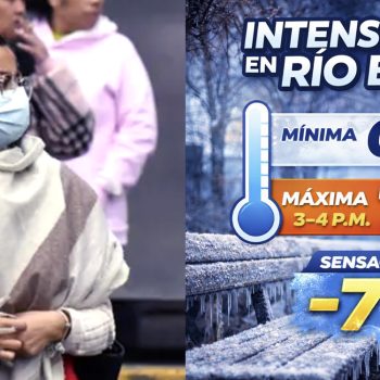 Río Bravo iniciará la semana en 0ºC