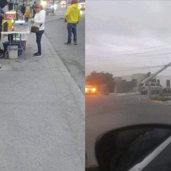 Fuertes vientos provocan daños y apagones en Tamaulipas