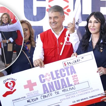 Inicia la Colecta Anual 2026 de la Cruz Roja Mexicana en Río Bravo