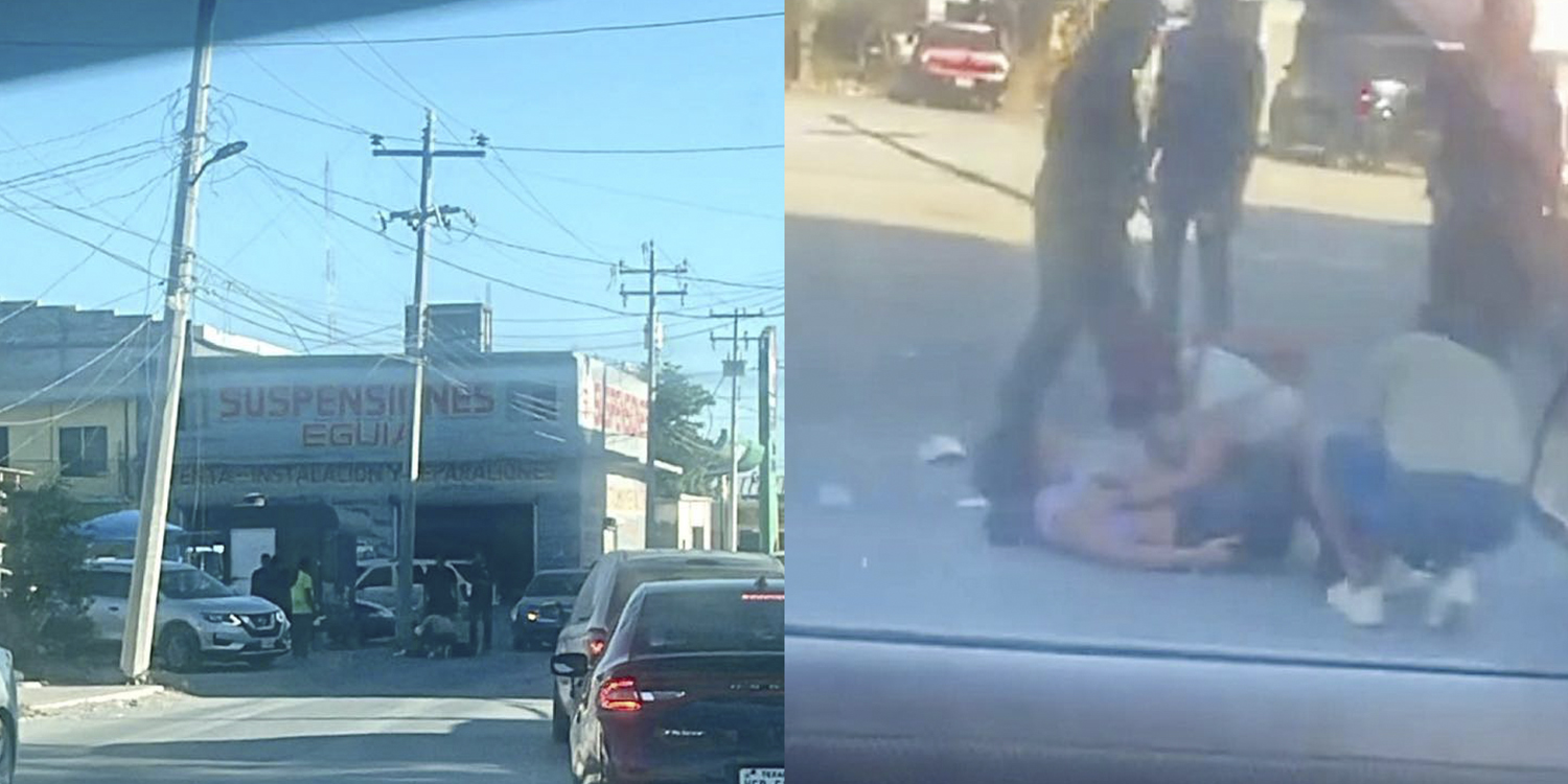 Reportan atropello de menor a espaldas de S-mart en Río Bravo