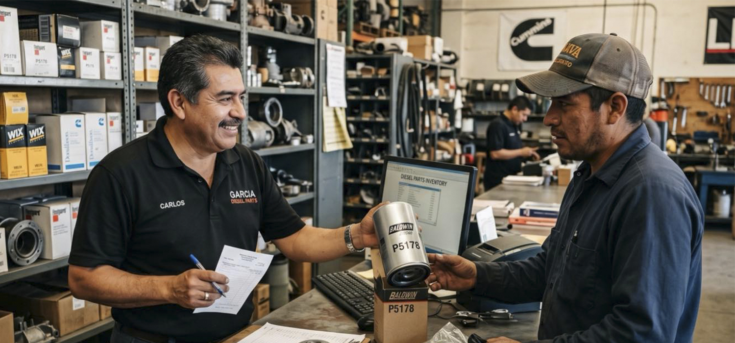 Buscan vendedor de tracto partes en Río Bravo