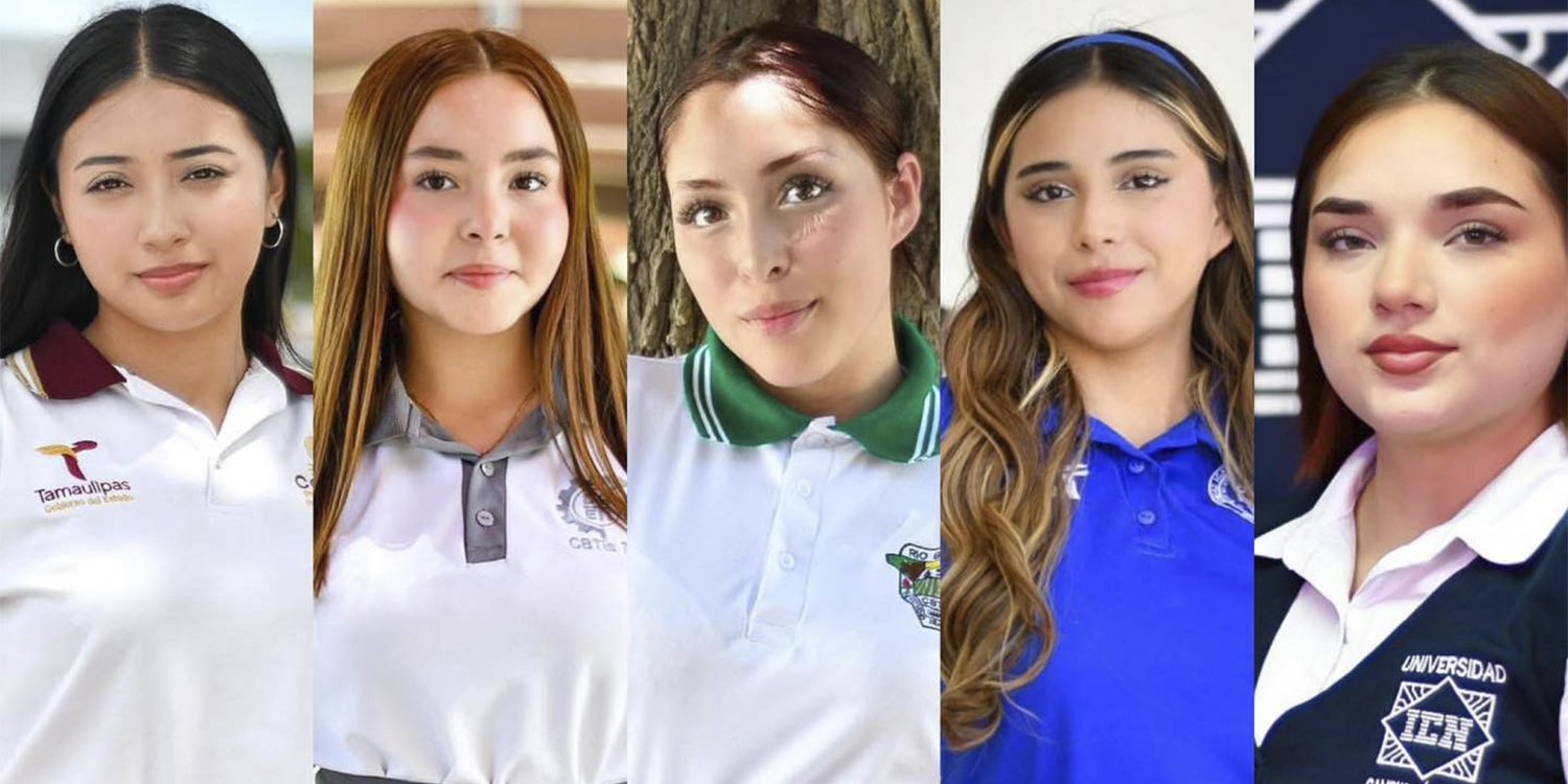 Estas son las participantes del certamen Miss Estudiantil 2026